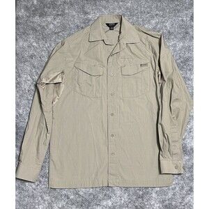 Blackhawk Warrior Wear Tactical Shirt Men's M Cotton Canvas Brown Cargo Pockets